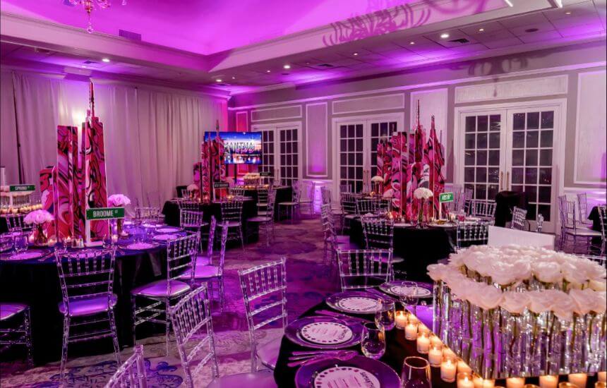 A Bat Mitzvah with a NYC theme.